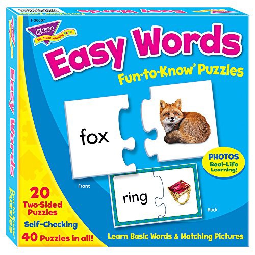 期間限定送料無料 トレンド 英単語 パズル 簡単なことば Trend Fun To Know Puzzles Easy Words T 爆売り Wjelaser Com