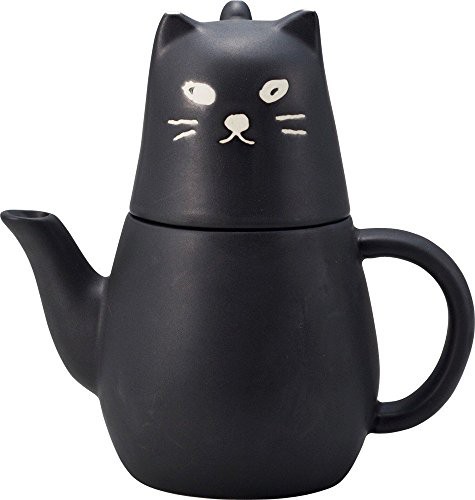 残りわずか サンアート かわいい食器 黒ねこ ティーポット カップ 1人用ティーセット 茶こし付 San2121 お1人様1点限り Www Centrodeladultomayor Com Uy