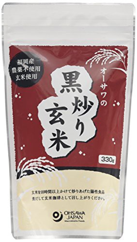 注目ブランド オーサワの黒炒り玄米 玄米珈琲 330ｇ 4個 国内正規品 限定 Ultragreencoffee1 Com