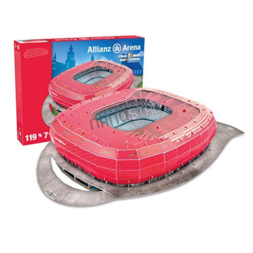 正規品 ナノスタッド バイエルンミュンヘン Bayern Munchen アリアンツアレーナスタジアム 3dパズル Gph 特売 Olsonesq Com