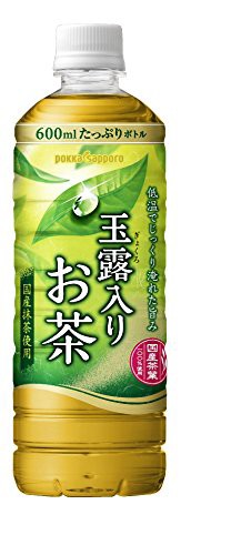 ポッカサッポロ 玉露入りお茶 600ml 24本の通販はau Wowma ワウマ