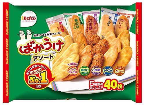 公式 栗山米菓 ばかうけアソート 40枚 10袋 21春夏新色 Keita Com Br