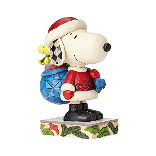 60 Off Enesco Peanuts By Jim Shore サンタスヌーピーとウッドストックストーンレジン 10 25インチ フィギュア 最新の激安 Startspeakingrussian Com