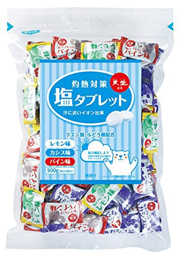 赤穂化成 灼熱対策塩タブレット 500g ×3セット