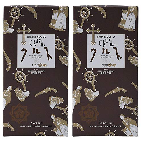 再入荷1番人気 小浜食糧 長崎銘菓クルス 珈琲 12枚入 2箱 売り尽くしセール Iacymperu Org