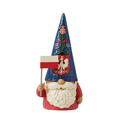 ランキング入賞商品 エネスコ Enesco 置物 インテリア Enesco Jim Shore Heartwood Creek Polish Gnome Figurine 返品送料無料