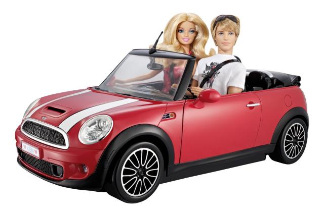mini cooper barbie