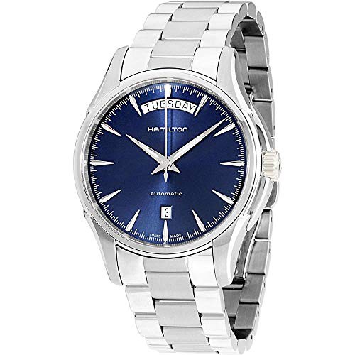 腕時計 ハミルトン メンズ Hamilton H32505141 Jazzmaster Blue Dial Stainless Steel Men's Watch