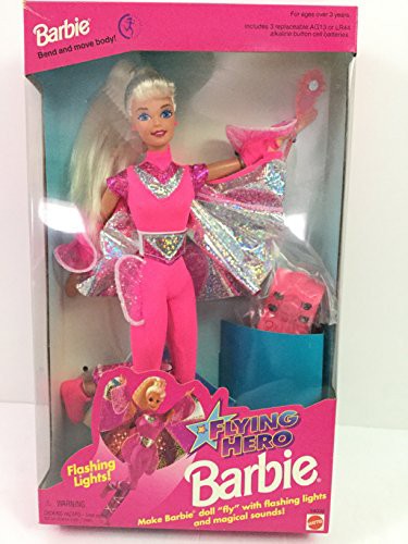 flying hero barbie