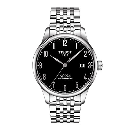 腕時計 ティソ メンズ Tissot Le Locle Automatic Black Dial Mens Watch T006.407.11.052.00