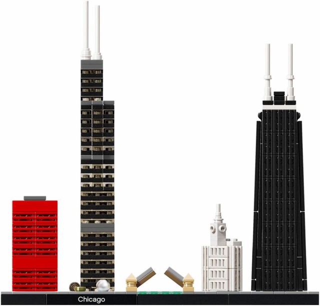 lego architecture chicago 21033 skyline building blocks set