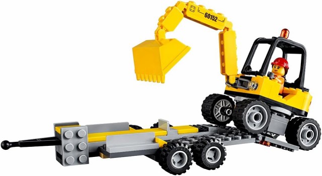 lego city sweeper & excavator 60152