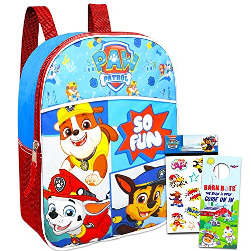 paw patrol preschool backpack