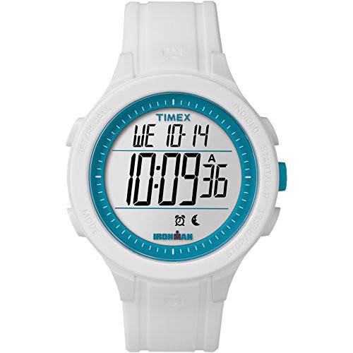 腕時計 タイメックス レディース Timex Men's TW5M14800 Ironman Essential 30 White/Blue Silicone St