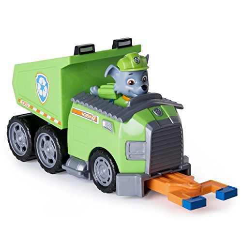 paw patrol rocky's recycling truck vehicle and figure