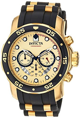 腕時計 インヴィクタ インビクタ Invicta Men's 17566 Pro Diver Analog Display Swiss Quartz Black W