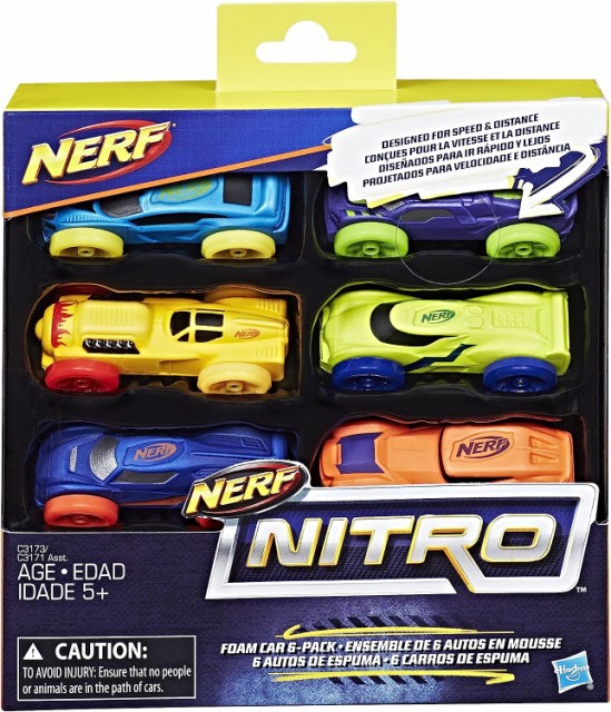 nerf nitro foam cars