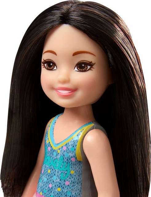 black hair chelsea doll