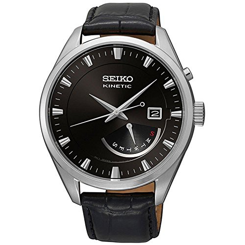 予約販売 【当店1年保証】セイコーSeiko Men's Men's Kinetic Leather SRN045P2 Quartz Black Leather Quartz Fashion Watch, 五戸町:2929d077 --- kzdic.de 予約販売 【当店1年保証】セイコーSeiko Men's Men's Kinetic Leather SRN045P2 Quartz Black Leather Quartz Fashion Watch, 五戸町:2929d077 --- kzdic.de