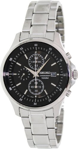 有名な高級ブランド 【当店1年保証】セイコーSeiko Mens Dial Black Dial Chronograph Stainless Steel Black Mens Watch SNDE19, 礼文町:f58a2a81 --- kzdic.de 有名な高級ブランド 【当店1年保証】セイコーSeiko Mens Dial Black Dial Chronograph Stainless Steel Black Mens Watch SNDE19, 礼文町:f58a2a81 --- kzdic.de