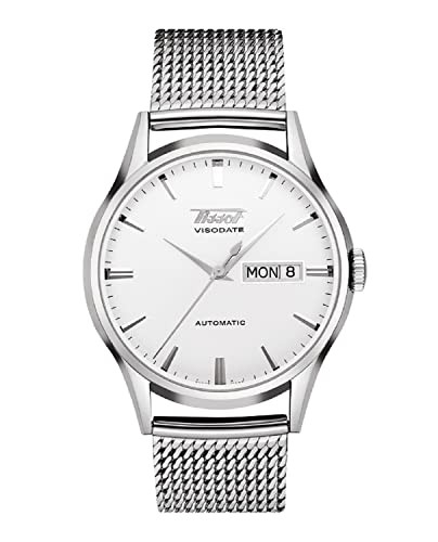 適切な価格 【当店1年保証】ティソTissot Men's Visodate Stainless Steel Mesh Heritage Stainless Visodate Automatic Mesh Watch T01943011, ナカウオヌマグン:6d76092a --- kzdic.de 適切な価格 【当店1年保証】ティソTissot Men's Visodate Stainless Steel Mesh Heritage Stainless Visodate Automatic Mesh Watch T01943011, ナカウオヌマグン:6d76092a --- kzdic.de
