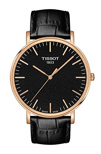 腕時計 ティソ メンズ Tissot Analogue Quartz T1096103605100, Black/White, Bracelet