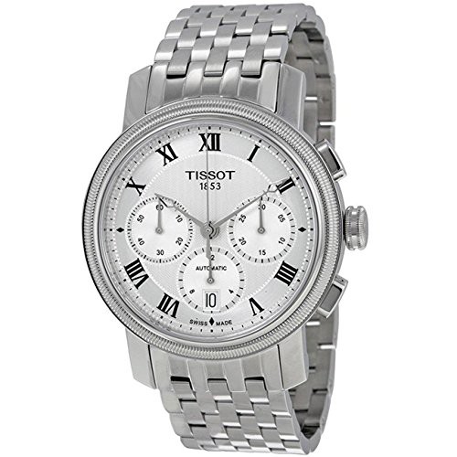 腕時計 ティソ メンズ Tissot Bridgeport Silver Dial Stainless Steel Men's Watch T0974271103300