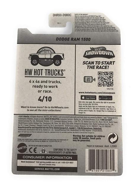 ホットウィール マテル ミニカー Hot Wheels 16 Hw Hot Trucks Dodge Ram 1500 Dark Yellow 144 の通販はau Pay マーケット マニアックス Au Pay マーケット店 商品ロットナンバー