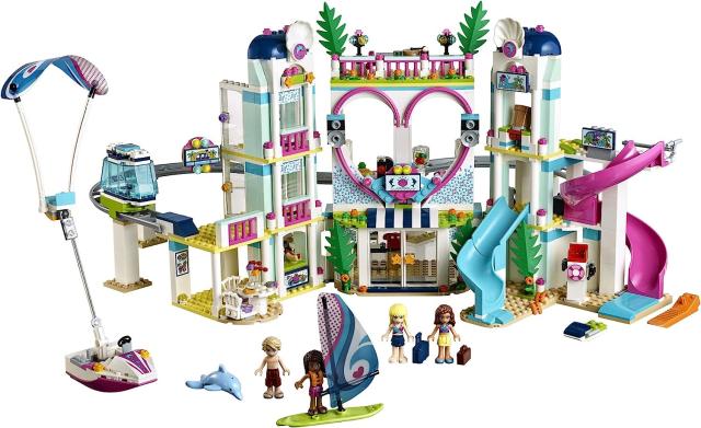Bouwspellen Lego Lego Friends Heartlake City Resort 41347 Top Hotel