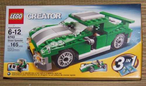 lego green car