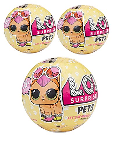 SERIES 3 WAVE 1 PETS DOLL 1 BALL NEW LOL SUPRISE