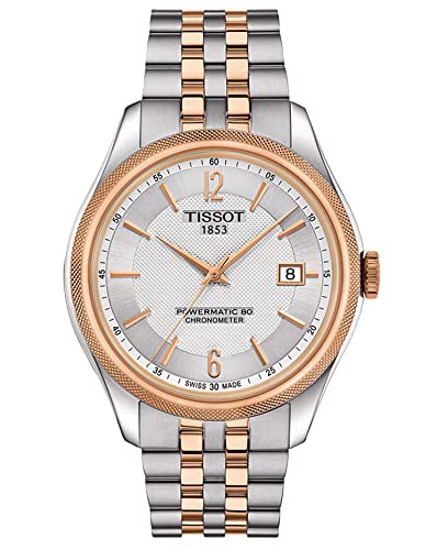 腕時計 ティソ メンズ Tissot mens Ballade Stainless Steel Dress Watch Grey & Rose Gold T1084082203701