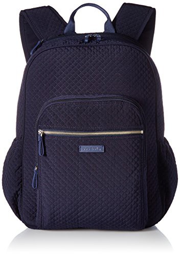 ヴェラブラッドリー パスケース IDケース Vera Bradley Women's Microfiber Campus Backpack, Navy,