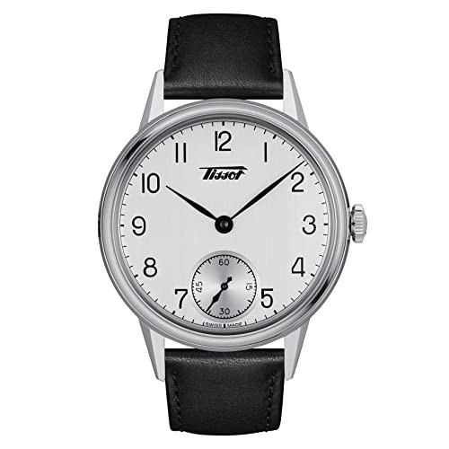 腕時計 ティソ メンズ Tissot Men's Heritage 316L Stainless Steel case Swiss Mechanical Watch with Leat