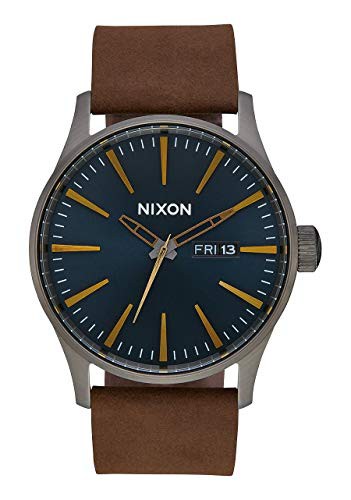 腕時計 ニクソン アメリカ Nixon Sentry Leather A105-2984 Mens Wristwatch