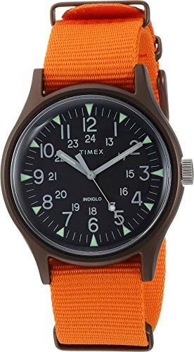 腕時計 タイメックス メンズ Timex Men's MK1 Aluminum 40mm Watch ? Gray with Fabric Slip-Thru Stra