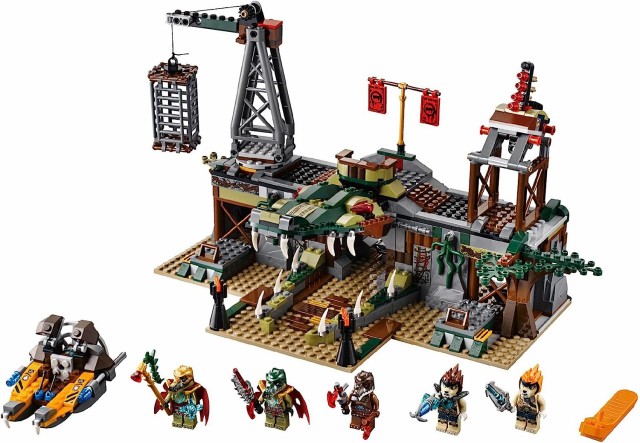 lego chima croc swamp hideout