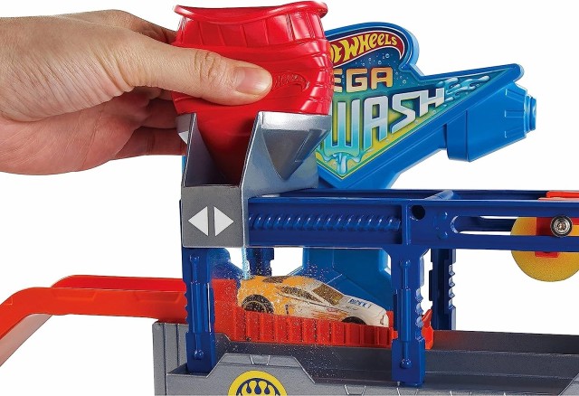 toy car wash with real water