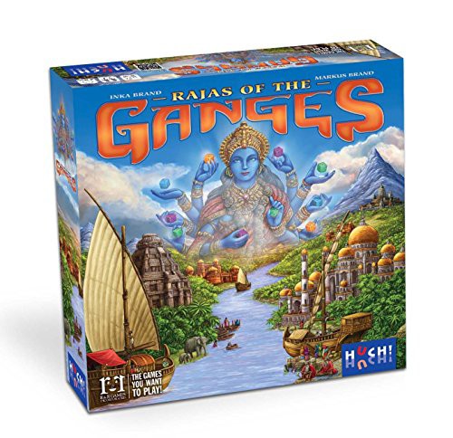 ボードゲーム 英語 アメリカ R & R Games Rajas of The Ganges Board Games, Multicolor