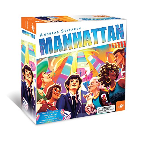 偉大な ボードゲーム 英語 アメリカ Foxmind Games Manhattan New Version Family Strategy Board Game 返品送料無料 Gardenwall Com Br