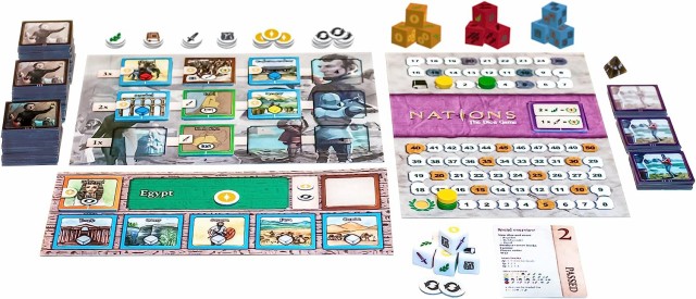 ボードゲームstronghold Games Nations The Dice Game Board Gamesの通販はau Pay マーケット マニアックス Au Pay マーケット店 商品ロットナンバー