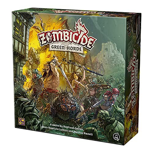 通販正規店 Zombicide ボードゲーム 英語 Horde Game ネットショッピング Base Board ボードゲーム おもちゃ 趣味 Game アメリカ Green Strategy Board Coopera 販売大セール