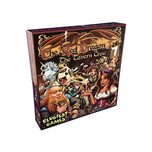 The Tavern Dragon Red Boa Inn Games 7 ボードゲーム 英語 おもちゃ 趣味 アメリカ Slugfest The Tavern Crew Strategy Boxed Boa