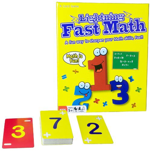 ボードゲーム 英語 アメリカ Continuum Games Lightning Fast Math Game