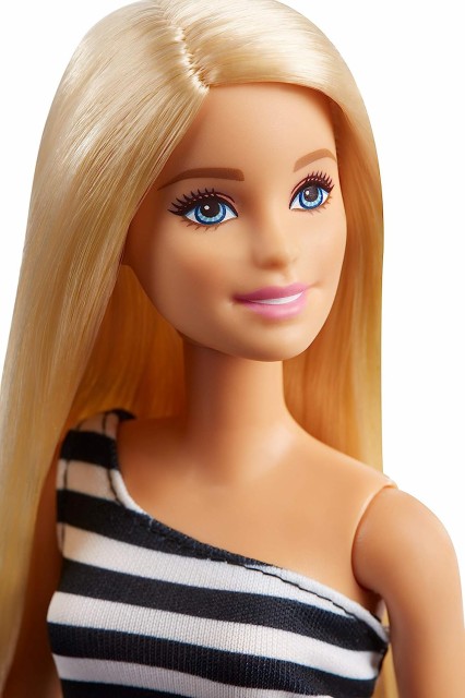 barbie 60th anniversary doll black & white dress
