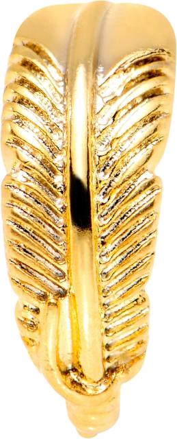 Body Candy Steel Feather Seamless Circular Ring 18 Gauge and 20 Gauge