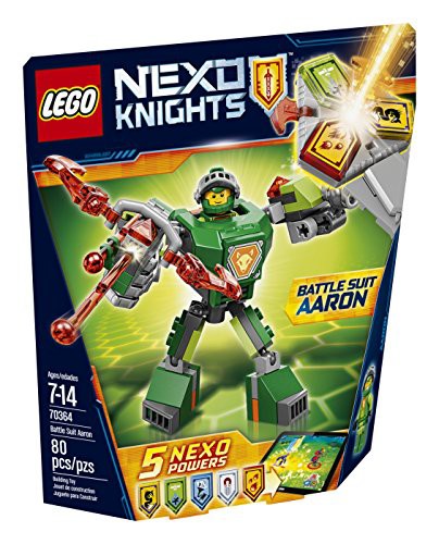 レゴ ネックスナイツ  Nexo Knights Battle Suit Aaron 70364 Building Kit (80 Piece)