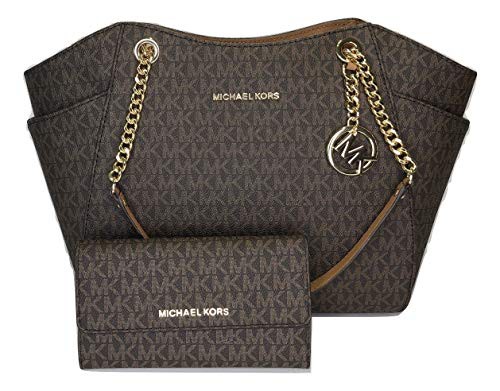 マイケルコース アメリカ 直輸入 MICHAEL Michael Kors Jet Set Travel Large Chain Shoulder Tote bun