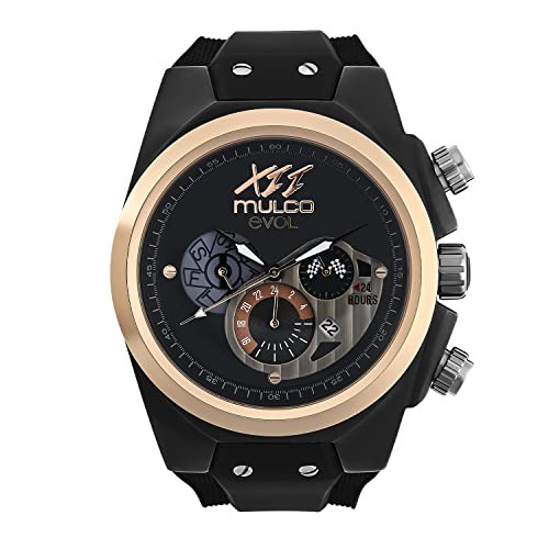 腕時計 マルコ メンズ Mulco Kripton Viper Quartz Multifunction Movement Men's Watch | Premium Analog D