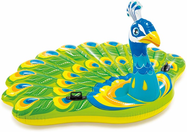 peacock inflatable pool